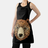 Bruin Beer voor de herfst Schort (Insitu)