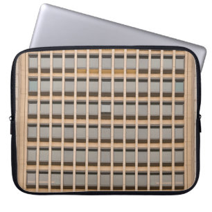 Bruin behang laptop sleeve