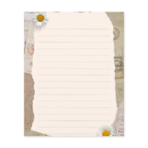 Bruin Beige  plakboek gevoerd notities papier