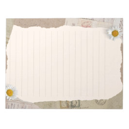 Bruin beige plakboek omzoomde notities notitieblok