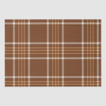 Bruin Beige Pset tartan gevarieerd patroon
