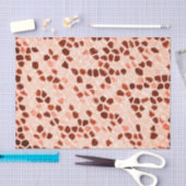 Bruin Beige Roze Koraal Oranje Tissuepapier (Craft)