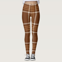 Bruin Beige Schotse Ruit Geruite Patroon