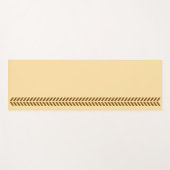 Bruin & Beige Yoga Mat (Voorkant (horizontaal))