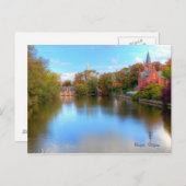 bruin, belgium postcard briefkaart (Voorkant / Achterkant)