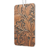  bruin bewerkt leder luchtverfrisser (Links)