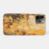 Bruin Blad Natuur Sereniteit Abstracte Kunst Case-Mate iPhone Case (Achterkant (horizontaal))