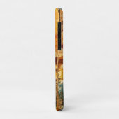 Bruin Blad Natuur Sereniteit Abstracte Kunst Case-Mate iPhone Case (Achterkant/links)