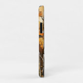 Bruin Blad Natuur Sereniteit Abstracte Kunst Case-Mate iPhone Case (Achterkant/rechts)