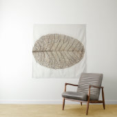 Bruin blad wandkleed (In Situ (horizontaal))