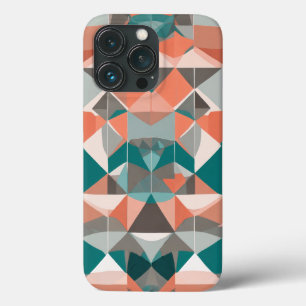bruin blauw zacht vierkant Case-Mate iPhone case