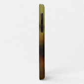 Bruin blauwe achtergrond Case-Mate iPhone case (Achterkant/links)