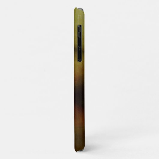 Bruin blauwe achtergrond Case-Mate iPhone case (Achterkant/links)