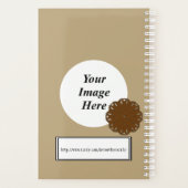 Bruin-bloemenlint door Kenneth Yoncich Planner (Achterkant)