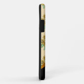 bruin bloemmotief Case-Mate iPhone case (Achterkant/rechts)