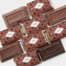 Bruin Boho Herfst Botanische Romance Monogram Wedd