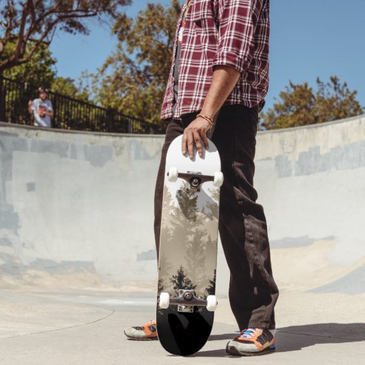 Bruin bos Dream #1 #decor #art Persoonlijk Skateboard (Buiten 2)