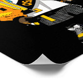 Bruin Boutique Sticker Poster (Hoek)