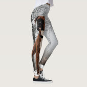 Bruin Boxer-hond Leggings (Rechts)