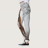 Bruin Boxer-hond Leggings (Links)