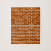 Bruin Brick-muur Legpuzzel (Verticaal)