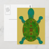 Bruin Briefkaart (Voorkant / Achterkant)