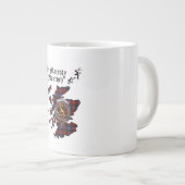 Bruin/Broun Clan Badge Jumbo Mok (Voorkant rechts)