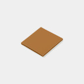 Bruin, Bruin (Traditioneel) (stevige kleur) Post-it® Notes (Schuin)