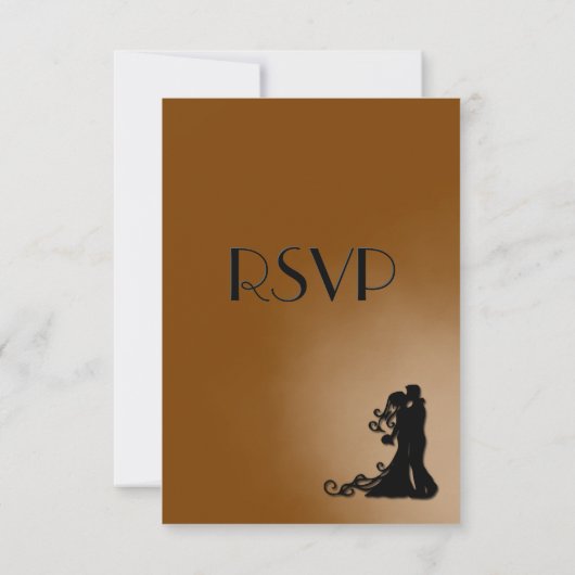 Bruin bruinbruin bruinbruin bruinbruin bruin bruin RSVP kaartje (Achterkant)