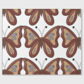 bruin cadeaupapier (Vlak)