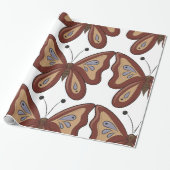 bruin cadeaupapier (Uitgerold)