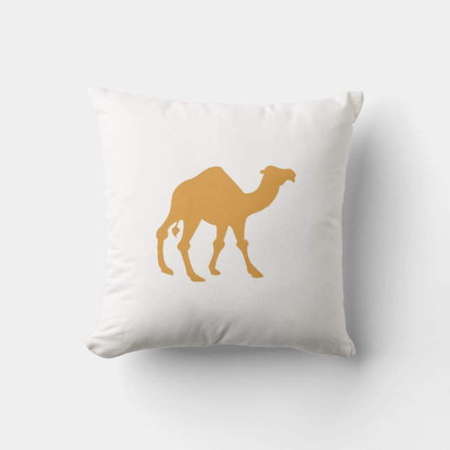 Bruin Camel Kussen (Voorkant)