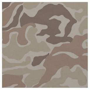 Bruin Camo militaire stof