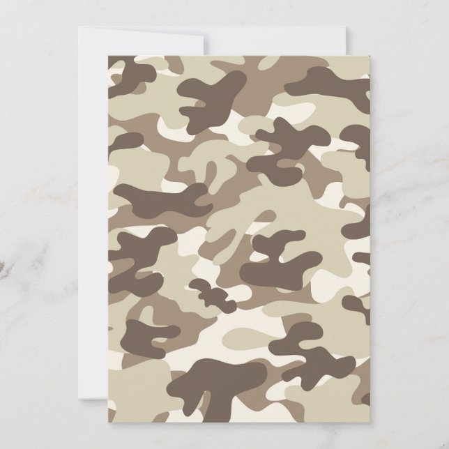 Bruin Camo-ontwerp (Voorkant)