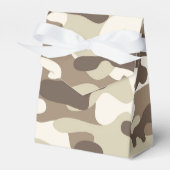 Bruin Camo-ontwerp Bedankdoosjes (Voorkant Zijde)