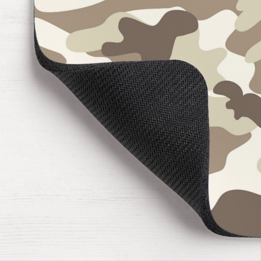 Bruin Camo-ontwerp Muismat (Hoek)