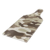 Bruin Camo-ontwerp Snijplank (Hoek)