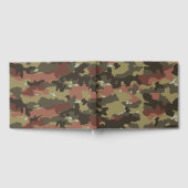 Bruin Camo Texture Gastenboek (Volledig)
