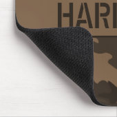 Bruin Camouflage Monogrammed Muismat (Hoek)