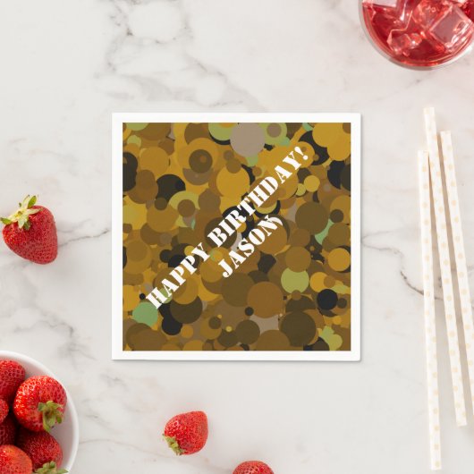 Bruin Camouflage Servetten (Insitu)