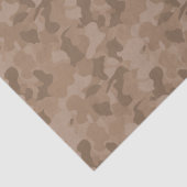 Bruin Camouflage Tissuepapier (Detail)