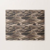 Bruin camouflagepatroon legpuzzel (Horizontaal)