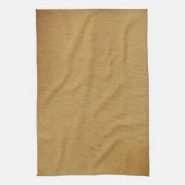 bruin canvas theedoek (Verticaal)