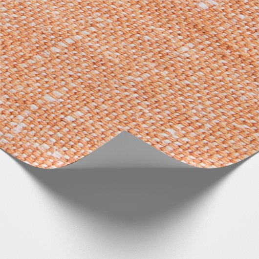 Bruin canvas voor achtergrond, linnen textuur cadeaupapier (Hoek)
