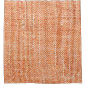 Bruin canvas voor achtergrond, linnen textuur douchegordijn (Voorkant)