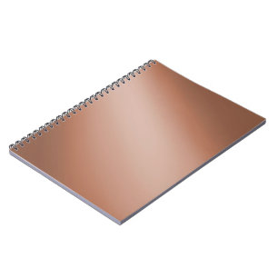 Bruin Caramel maanlicht ombre effect Notitieboek