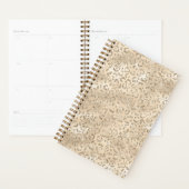 Bruin Cheetah Leopard Skin Print Pattern Planner (Display)