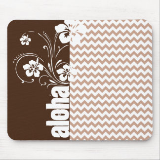 Bruin Chevron patroon; Aloha Muismat