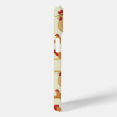 Bruin Chicken Design Personaliseert Case-Mate iPhone Case (Achterkant / Rechts)