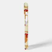 Bruin Chicken Design Personaliseert Case-Mate iPhone Case (Achterkant / Links)